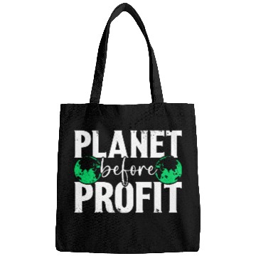 Discover Planet Before Profit Earth Day Planet Environment Bags