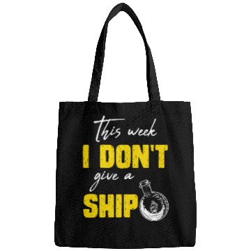 Discover I don't give a ship cruise vacation spring break Bags