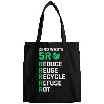Discover 5R Waste Earth Day Planet Environment Trees Bags