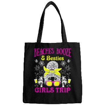Discover Beaches Booze Besties Girls Trip Spring Break Bags