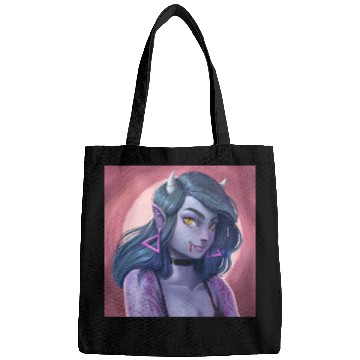 Discover Alpha Female illustration as vampire Bags