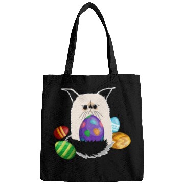 Discover Grumpy Cat Easter Bunny Nope Spring Holiday Bags