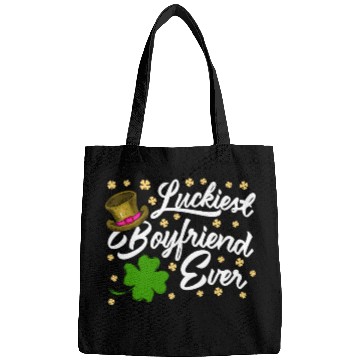 Discover Luckiest Boyfriend Ever Valentine's Day Bags