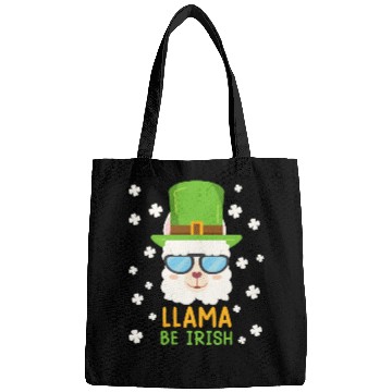 Discover LLama be Irish Lama Alpaca St. Patrick's Day Bags
