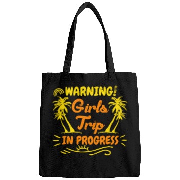 Discover Attention girls trip in progress Spring Break Bags