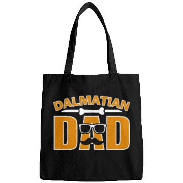 Discover Dalmatian dad for dad dog lover Bags
