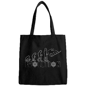 Discover Evolution of Humanity Snowflake Design Bags