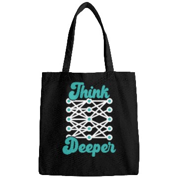 Discover Think Deeper AI Artificial Intelligence Robotics Bags