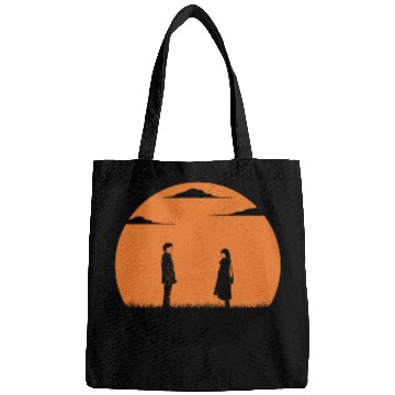 Discover Love or parting in the full moon Bags