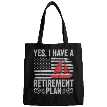 Discover Sailing Retirement Plan Retired Sailor Sailboat Bags