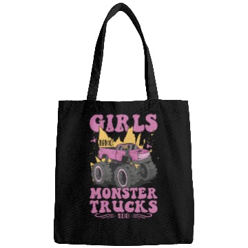 Discover Girls Like Monster Trucks Too Girls Monster Truck Bags