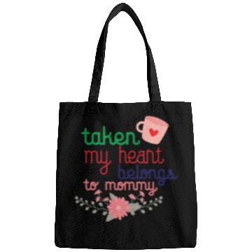 Discover my heart belongs to mommy Bags