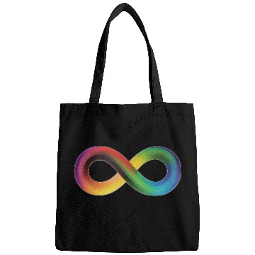 Discover LGBTQ Flag Rainbow Infinity Sign Gay Bags