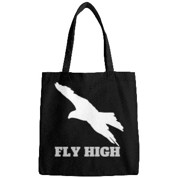 Discover FLY High Grey Pop Art Eagle Bags