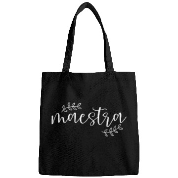 Discover Cute Maestra Spanish Teacher Bags