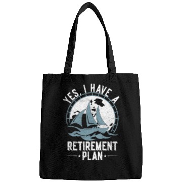 Discover Sailing Retirement Plan Retired Sailor Sailboat Bags