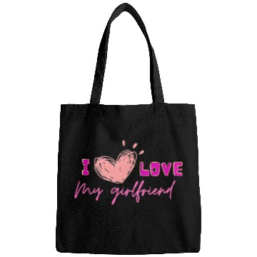 Discover I love my girlfriend Bags