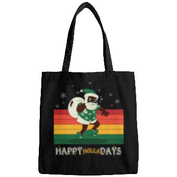 Discover African American Santa Claus Bags