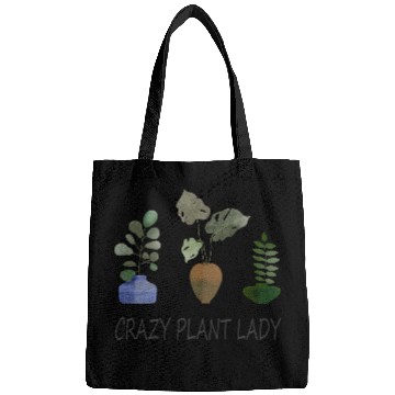 Discover Crazy plant lady Bags