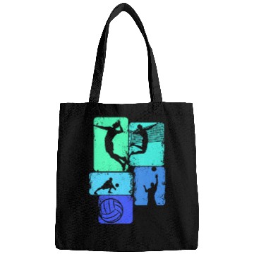 Discover Volleyball player Volleyball lover Bags