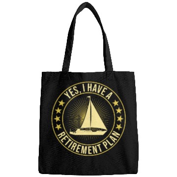 Discover Sailing Retirement Plan Retired Sailor Sailboat Bags