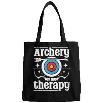 Discover Archery is my therapy Bags