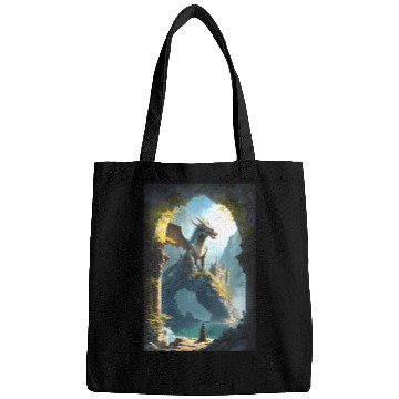Discover Mystical Dragon Landscape Bags