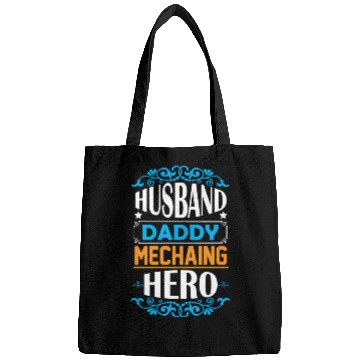 Discover Husband daddy mechaing hero Bags