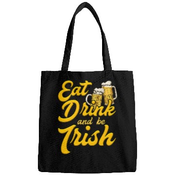Discover Eat Drink and be Irish beer St. Patrick's Day Bags