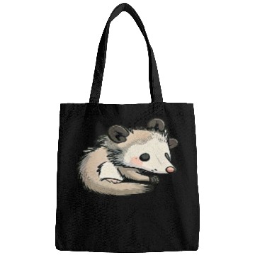 Discover funny opossum play dead Bags