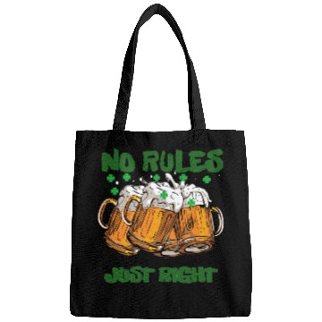 Discover st paddy funny day, green beer Irish day Bags