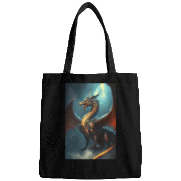 Discover Mystical Dragon in storm Bags