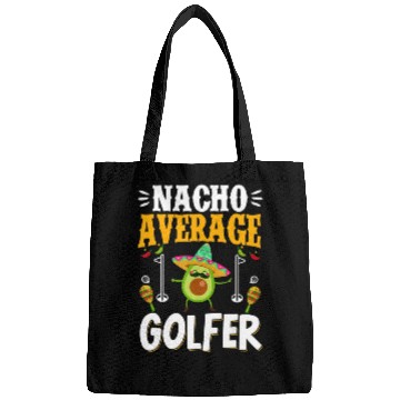 Discover Cinco de Mayo Nacho Average Golfer Golfing Mexican Bags