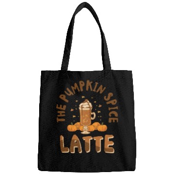Discover Pumpkin Spice Latte Halloween Coffee Lover Tarot Bags