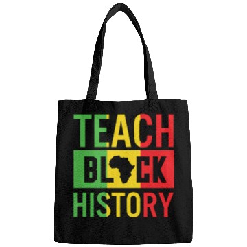 Discover Teach Black History African American Juneteenth Bags