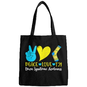 Discover Hand Print Socks World Down Syndrome Awareness Day Bags