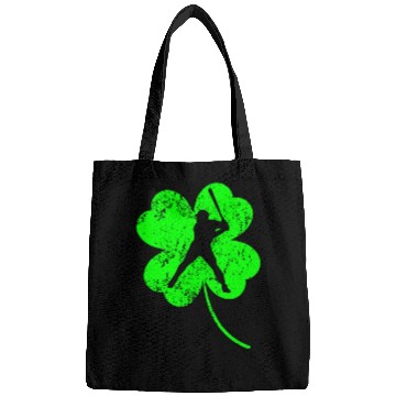 Discover Baseball St. Patrick's day shamrock Bags
