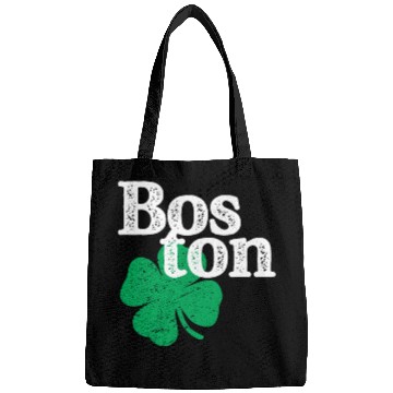 Discover St Patricks Day Shamrock Massachusetts Boston Bags