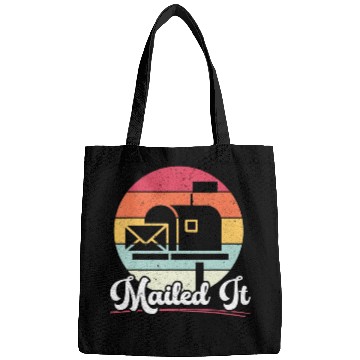 Discover Mailed It Postal Worker Mailman Delivery Mail Esco Bags