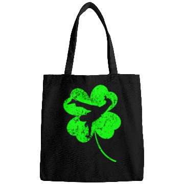 Discover Capoeira St. Patrick's day shamrock Bags