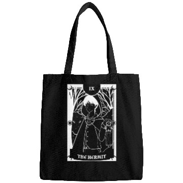 Discover Anime Tarot Card The Hermit Occult Gothic Witch Bags