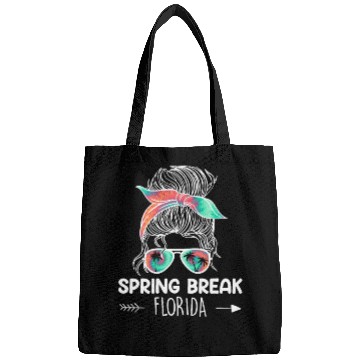 Discover Spring Break Florida off duty vacation teacher Bags