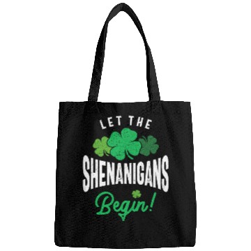 Discover Let The Shenanigans Begin St Patricks Day Bags