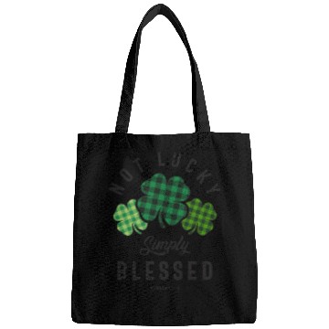 Discover Not Lucky Simply Blessed St Patricks Day Bags