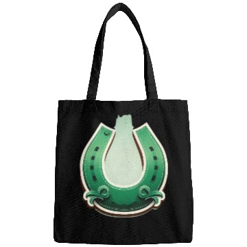 Discover A horseshoe for good luck T--Bags