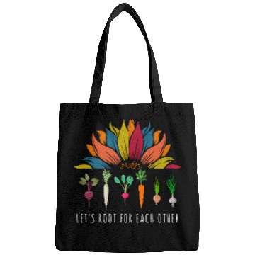 Discover Sunflower Let's Root For Each Other Vegetable Bags