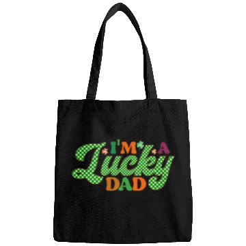 Discover Im A Lucky Dad Sublimation Bags