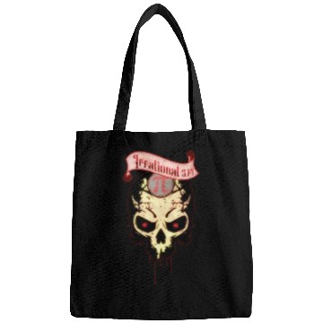 Discover PI Day Irrational Skull Design Strawberry Edition Bags