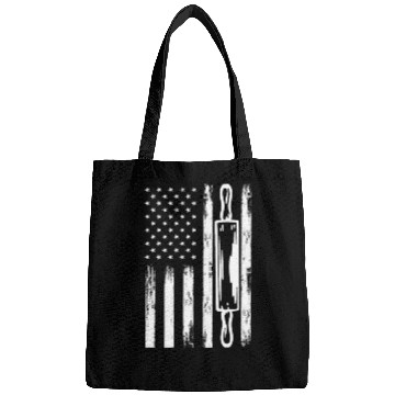 Discover USA Flag Bread Baker America Bags