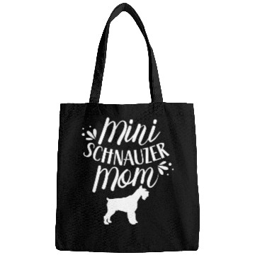 Discover Mini Schnauzer Mom Girl Dog Schnauzers Pet Bags